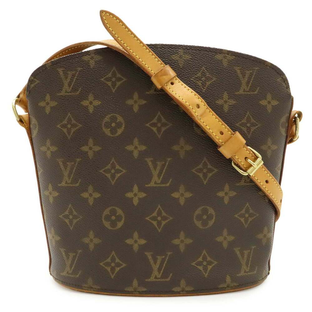 LOUIS VUITTON Authentic Brown Monogram Shoulder Bag - Picture 2 of 9